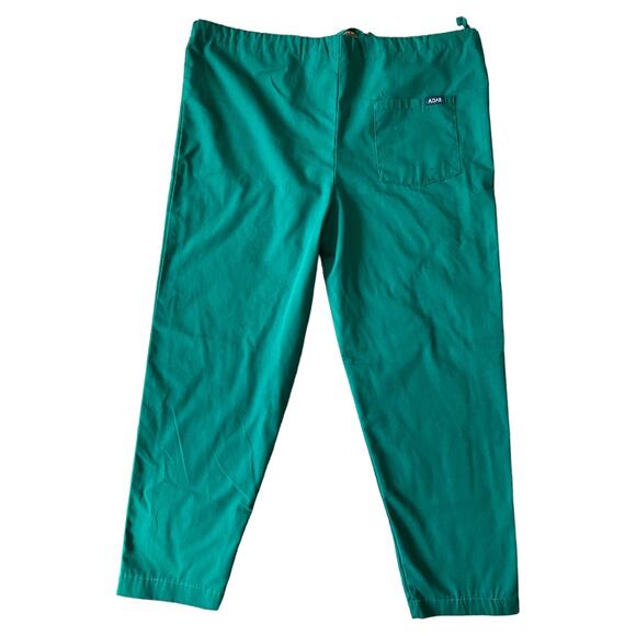 Adar Green Scrub Pants, XXS - Picture 2 of 4